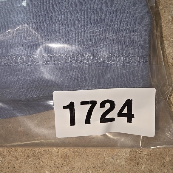 New Free People FP Beach 2 pc Set Women XS Blue Tee Skirt Lounge Poolside Boho - Picture 14 of 15